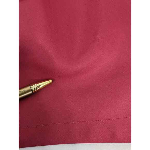 Talbots Pure 100% Silk Pink Ruched Gathered Front Blouse Womens Size 20W Career - Picture 11 of 12